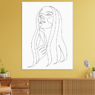 Elegance in Simplicity Canvas Print