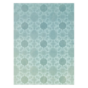 Elegance in Teal Tablecloth