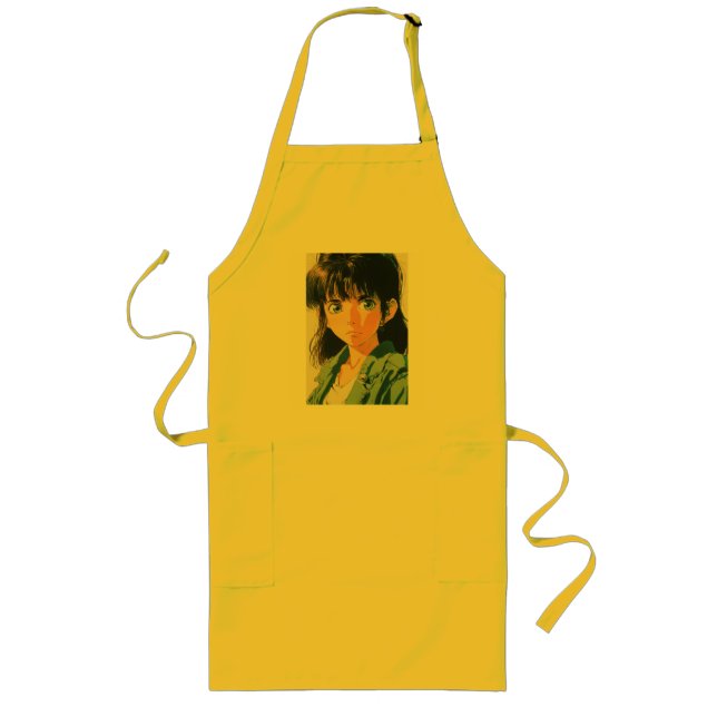 "Elegance in Utility: The Essential Apron for Culi (Front)