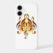Elegance Musical Heart Design White