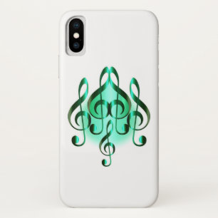 Elegance Musical Heart Design White Case-Mate iPhone Case