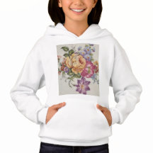 Elegance: Porcelain-Inspired Hoodie