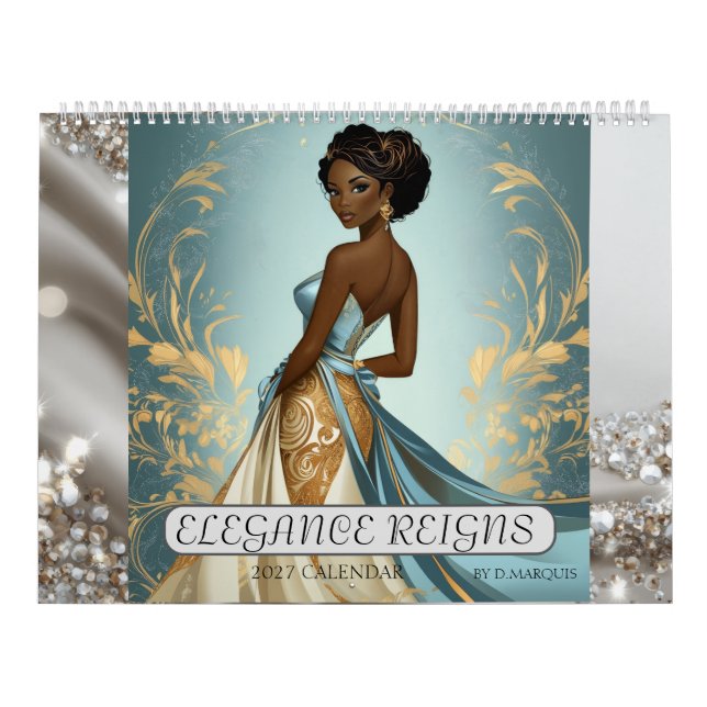  ELEGANCE REIGNS 2027 Calendar (Cover)