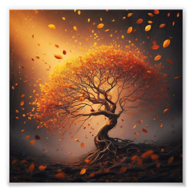 Élégance satinée : Elargissement photo Premium (Devant)