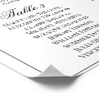 Élégance simple 4 Tableau Mariage de table