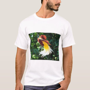 Elégance tropicale-Oiseau du Paradis T-shirt beaut