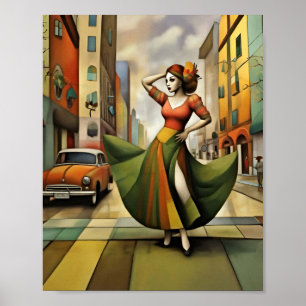 Élégance urbaine Imprimer, Poster de valeur (Matte