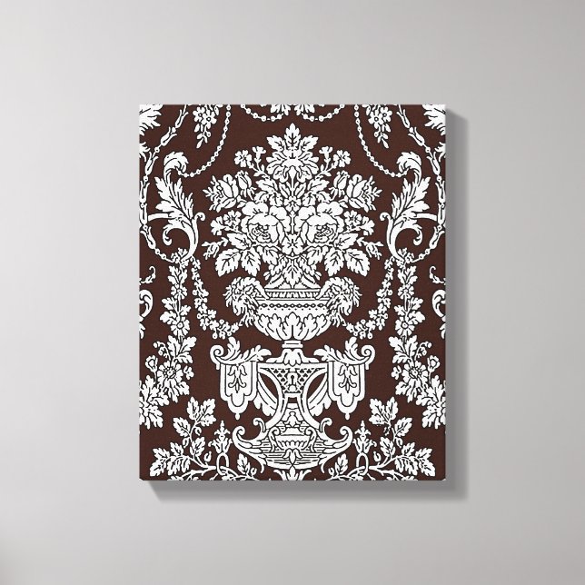 Élégance victorienne ~ 13,5x11,75 toile épaisse (Recto)