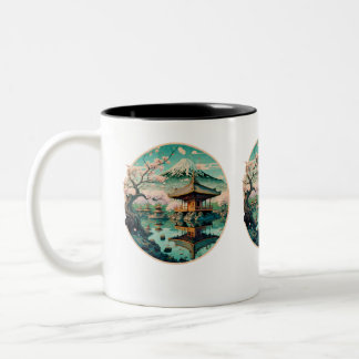 Elégance zen : Mug en céramique d'inspiration japo