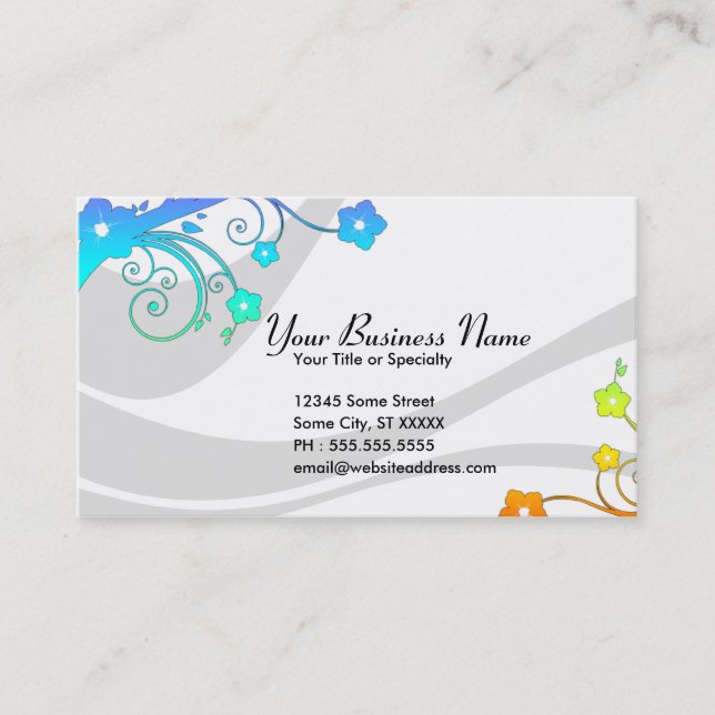 eleganceEssentials Business Card (Front)