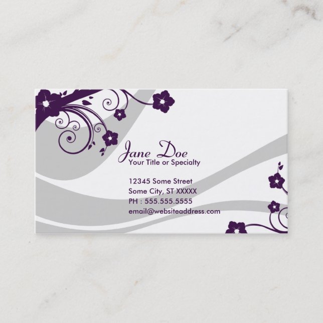 eleganceEssentials Business Card (Front)
