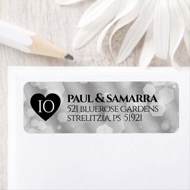 Elegant 10th Tin Wedding Anniversary Celebration (Insitu)