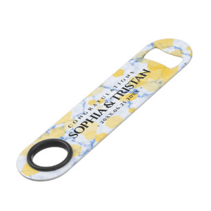 Elegant 18th Porcelain Wedding Anniversary Bar Key