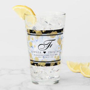 Elegant 18th Porcelain Wedding Anniversary Glass