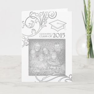 elegant 2015 graduation announcement