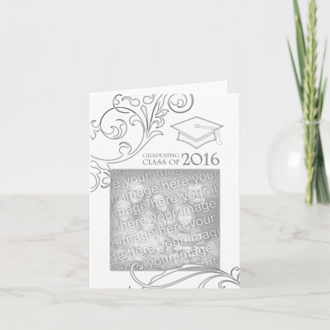 elegant 2016 graduation announcement (Front)