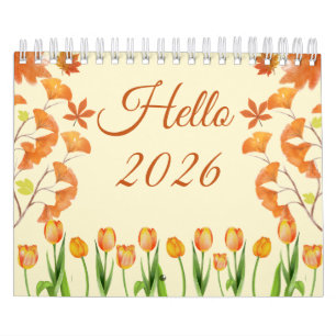 Elegant 2026 Quote Calendar