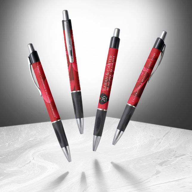 Elegant 26th Rose Wedding Anniversary Celebration Pen (Elegant 26th Rose Wedding Anniversary Pen Cover Photo)