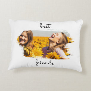 Elegant 2 BFF Best Friends Forever Accent Pillow