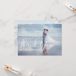 Elegant 2 Photo  Calligraphy Script Wedding