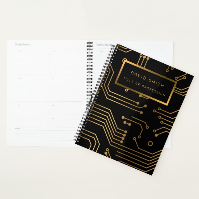 Elegant 2in1 Luxury Professional Business Card & Planner (Display)