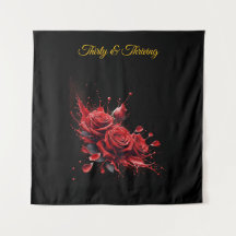 Elegant 30th Birthday - Roses in Bloom