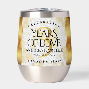 Elegant 3rd Leather Wedding Anniversary