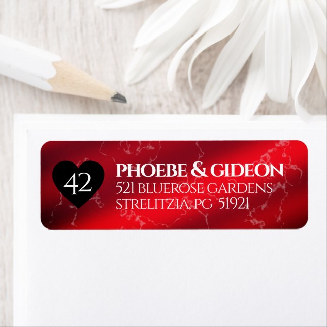 Elegant 42nd Jasper Wedding Anniversary (Insitu)