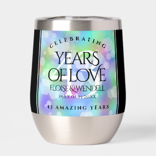 Elegant 43rd Opal Wedding Anniversary Celebration