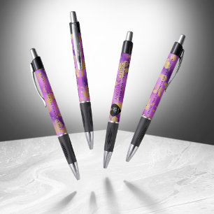 Elegant 48th Amethyst Wedding Anniversary Pen