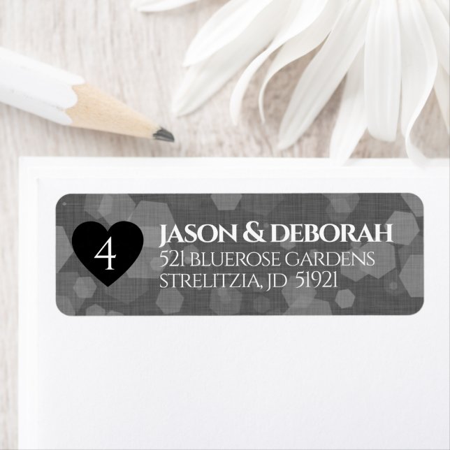 Elegant 4th Linen Wedding Anniversary Celebration (Insitu)