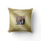 Elegant 50 Wedding Anniversary Photo Throw Pillow