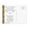 Elegant 50th Anniversary Save The Date Postcards