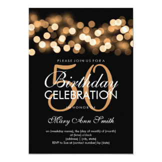 50th birthday party invitations