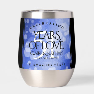 Elegant 51st Sapphire Wedding Anniversary