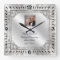 Elegant 60th Wedding Anniversary Photo Clock