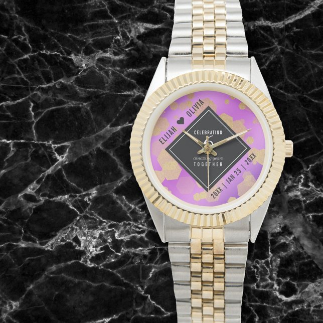 Elegant 6th Amethyst Wedding Anniversary Watch (Creator Uploaded)