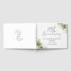 Elegant 70th Wedding Anniversary Floral Greenery