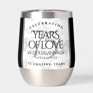 Elegant 75th Diamond Wedding Anniversary