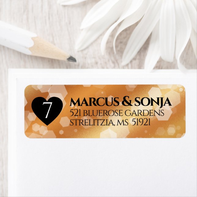 Elegant 7th Copper Wedding Anniversary Celebration (Insitu)