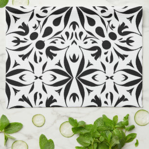 Elegant abstract classy kitchen towel