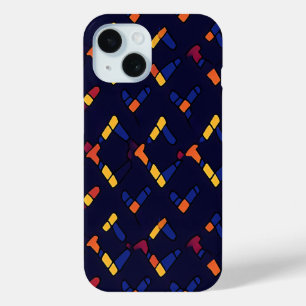 Elegant Abstract Colourful Pattern iPhone 15 Case