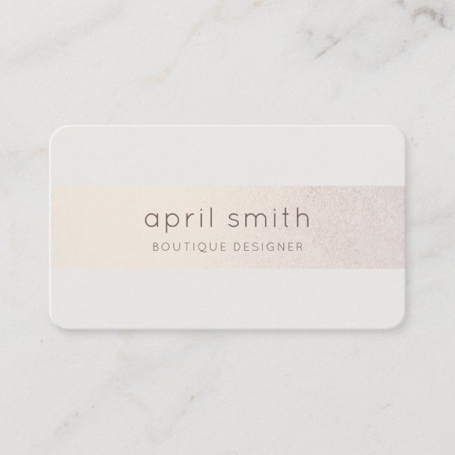 Elegant Abstract Gold Purple Watercolor Glitter Business Card (Front)