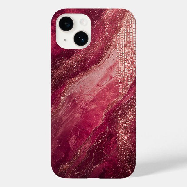 Elegant Abstract Painting Case-Mate iPhone Case (Back)