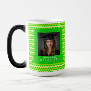 Elegant Abstract Print Graduate Coffee Magic Mug