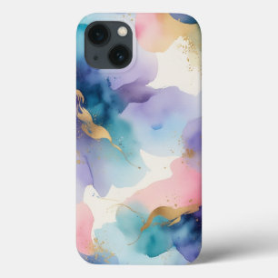 Elegant Abstract Watercolor iPhone Case