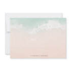 Elegant abstract wave Personalized Stationery