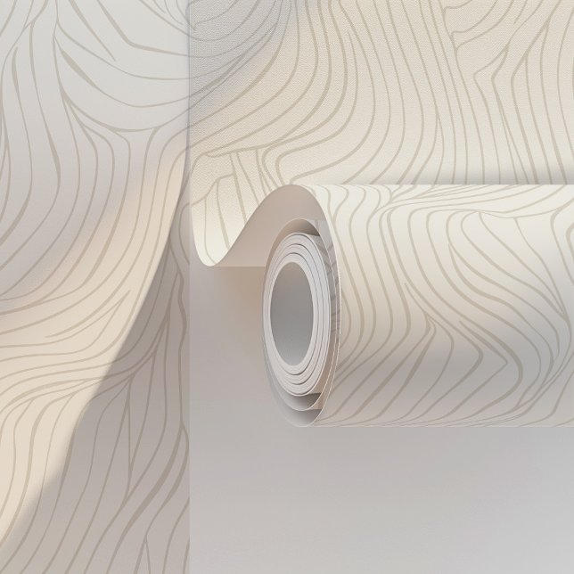 Elegant Abstract Waves Wallpaper Peel & Stick (Creator Uploaded)