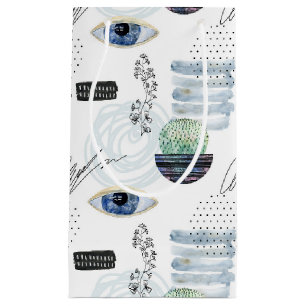 Elegant Abstract Wedding Favour Gift Bag