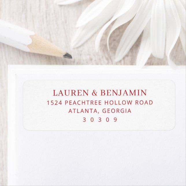 Elegant Address Label Design (Insitu)